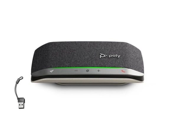 HP Poly Sync 20 - Smart høyttalertelefon - Bluetooth - kablet, trådløs - USB-A, USB-C - svart - Zoom Certified
