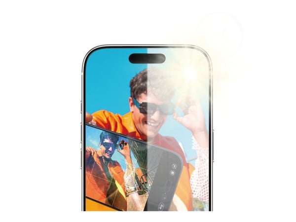 PanzerGlass - Skjermbeskyttelse for mobiltelefon - anti-refleksjonsbeskyttelse, med EasyAligner - glass - for Apple iPhone 17 Pro