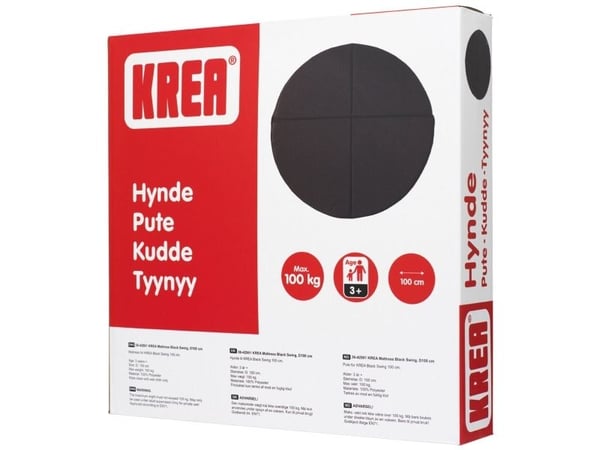 KREA Mattress Black Swing, D100 CM