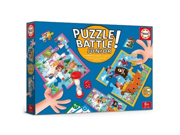 Educa Puzzle Battle Junior - Animals