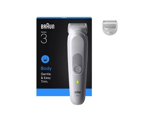 BRAUN Body Groomer BG3500 LghtGrey (harmaa)
