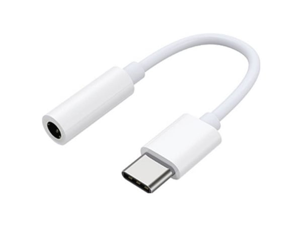 Mobeen Designed for Samsung, GP-TGU023AEA, USB-C, 3.5 mm, Hvid