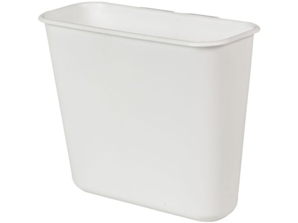 Opbevaringsboks, Tina Trolleys, 100x220x180mm, hvid, PP