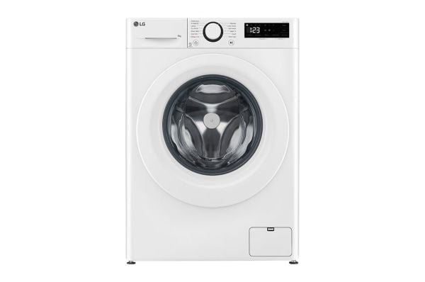LG F4WR509SWW - Vaskemaskin - bredde: 60 cm - dybde: 62 cm - høyde: 85 cm - frontileggelse - 9 kg - 1400 rpm - hvit