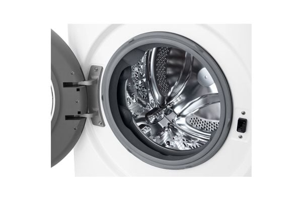 LG F4WR509SWW - Vaskemaskin - bredde: 60 cm - dybde: 62 cm - høyde: 85 cm - frontileggelse - 9 kg - 1400 rpm - hvit