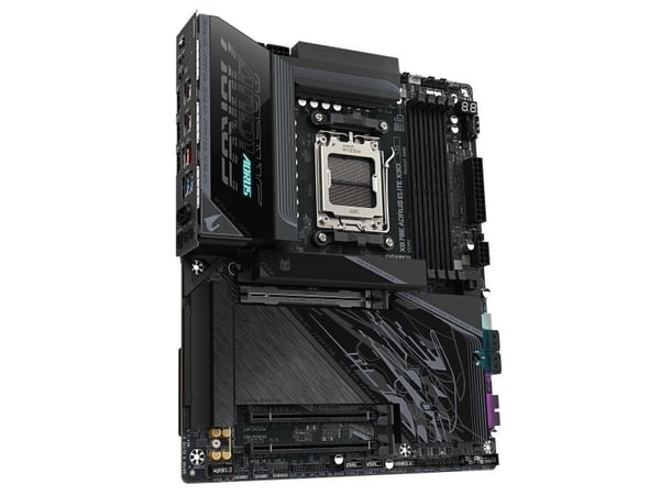 AORUS - Hovedkort - Socket AM5 - USB 3.2 Gen 1 - innbygd grafikk (CPU kreves) - HD-lyd (8-kanalers)