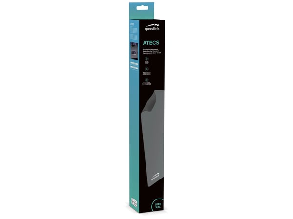 SPEEDLINK SL-620101-XXL-GY, Grå, Monokromatisk, Antiskliunderlag, Musematte til gaming