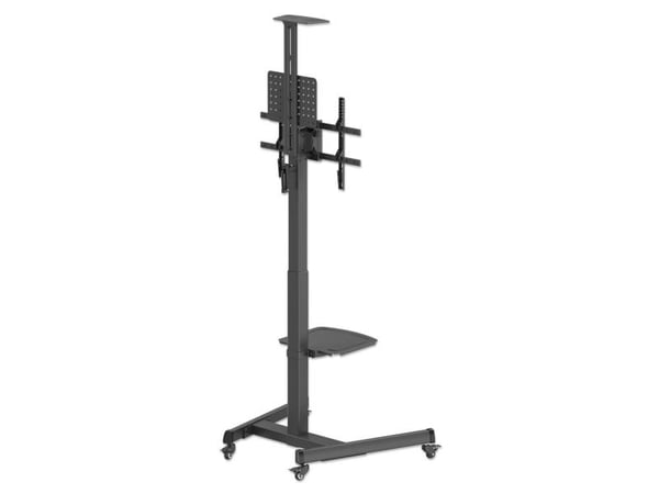 Manhattan 462693, 200 x 200 mm, 600 x 400 mm, -12 - 5°, 90°, Plast, Stål, Svart