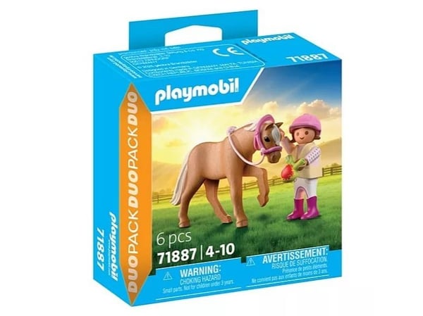 Playmobil Hester av fossen 71887, Action/Eventyr, 4 År, Flerfarvet