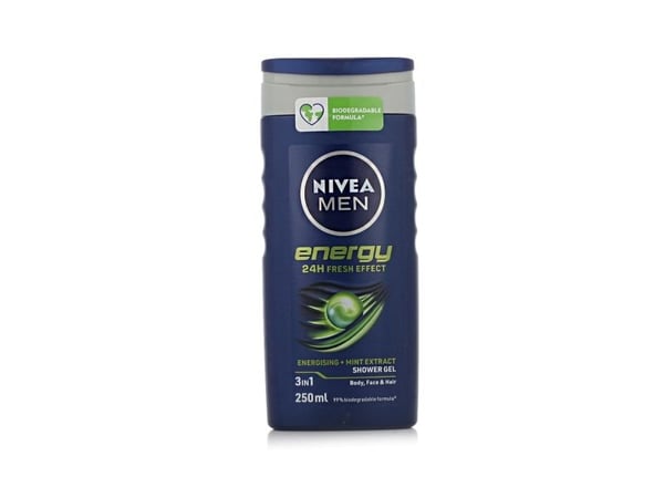 Nivea Men Energy Shower Gel Body & Hair 250 ml (man)