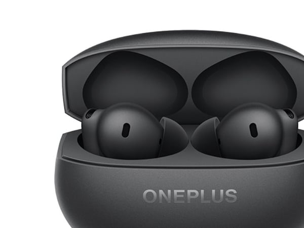 OnePlus Buds 4 - True wireless-hörlurar - inuti örat - Bluetooth - aktiv brusradering - åskmolnsgrå
