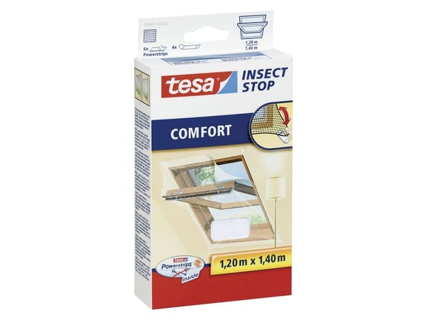 TESA 55881, 1200 mm, 1400 mm, Hvit
