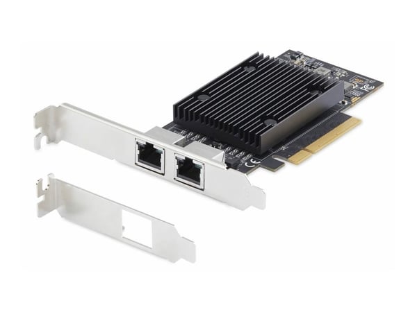 StarTech.com PR210B-NETWORK-CARD, Sisäinen, Langallinen, PCI Express, Ethernet, 20000 Mbit/s, musta