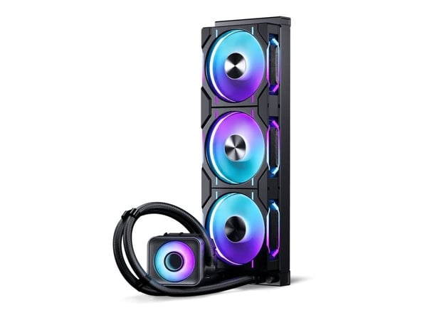 Phanteks Glacier ONE 360D30 X2 - Væskekjølesystem for prosessor - Radiatorstørrelse: 360 mm - (for: LGA115x Socket, LGA1200, LGA1700, LGA1851, AM4,...