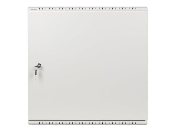 Lanberg WAF1 Series - Skap - 540 x 200, low profile, assembled - veggmonterbar - grå, RAL 7035 - 6U - 19"