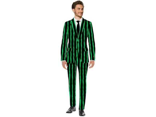 Suitmeister Pinstripe Glow in the dark
