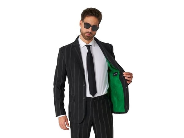 Suitmeister Pinstripe Glow in the dark