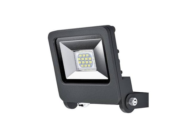 LEDVANCE ENDURA - Flomlys - LED - 10 W - varmt hvitt lys - 3000 K - mørk grå