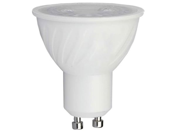 V-TAC 211986 SMD LED-pære EEK F (A - G) GU10 6 W = 60 W varm hvit 1 stk