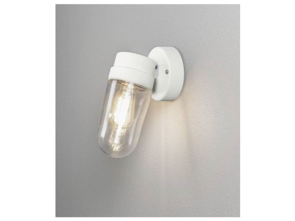 Konstsmide Vega 429-250 utendørs vegglampe E27 60 W hvit