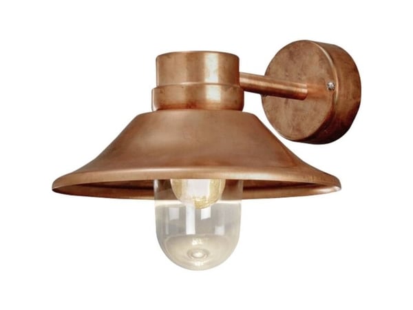 Konstsmide Vega 428-900 utendørs vegglampe E27 60 W, kobber