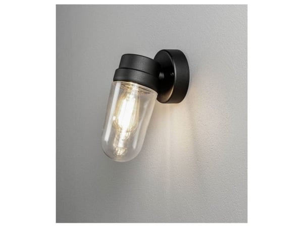 Konstsmide Vega 429-750 utendørs vegglampe E27 60 W sort