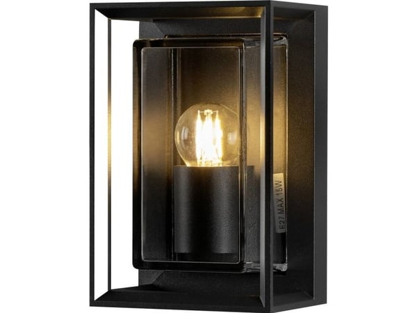 Konstsmide Brindisi 7886-750 utendørs vegglampe E27 20 W sort