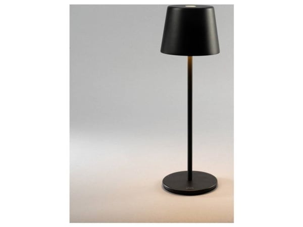 Konstsmide 7888-750 Vence Batteridreven LED-bordlampe Sort