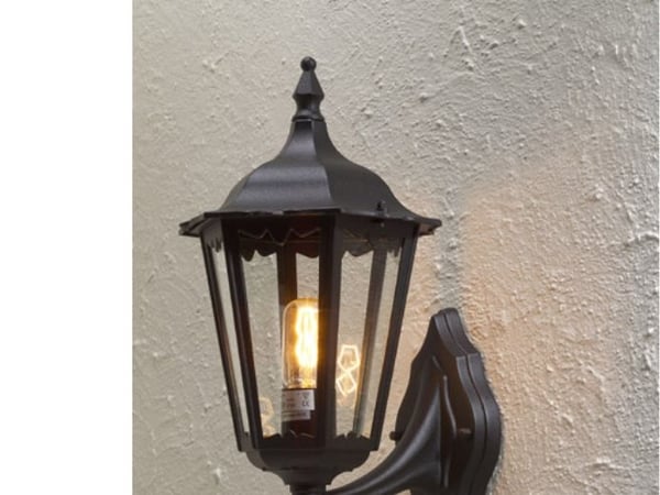 Konstsmide Firenze 7213-750 utomhus vägglampa E27 100 W svart