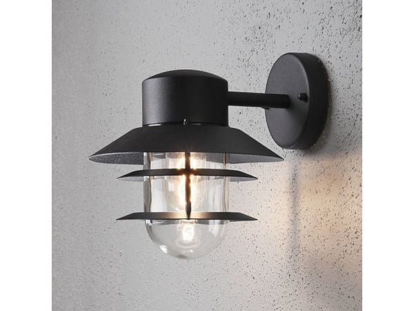 Konstsmide Modena 7310-750 utendørs vegglampe E27 60 W sort