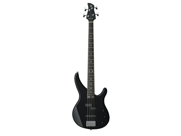 Yamaha TRBX174 BL, Elektrisk bassgitar, 4 strenger, Sort, Solid/Fast, Medium, Mahogny