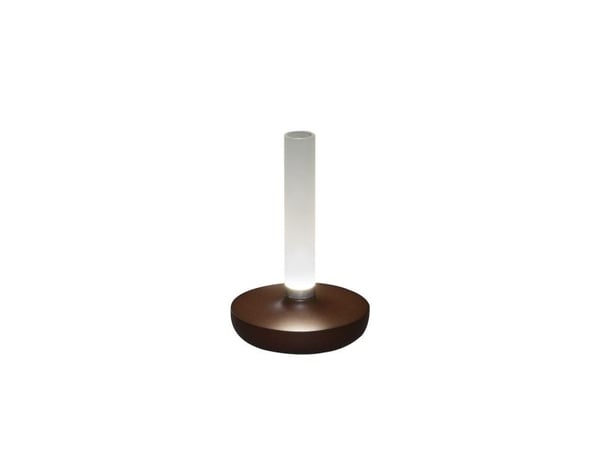 Konstsmide 7827-973, Bordlys, Rustfarget, Aluminium, IP54, Inngang, Fasade, Garage, Hage, Gressplen, Gangsti, Terrasse, III