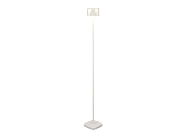 Konstsmide Nice, Gulvlys, Hvit, Aluminium, IP54, Hage, Terrasse, III
