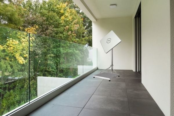 Kathrein ZAS 100, Antenna stand, Aluminium, Aluminium, 1 styck, CAS 06, CAS 60, KEA 650, BAS 65, 5 kg