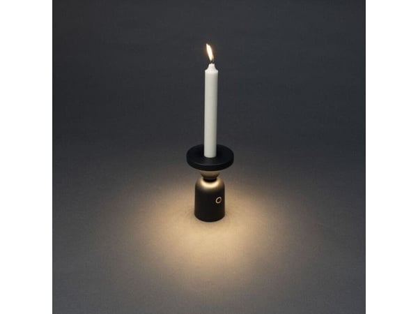 Konstsmide Nantes, Svart, Aluminium, Universal, III, LED, 2200 K