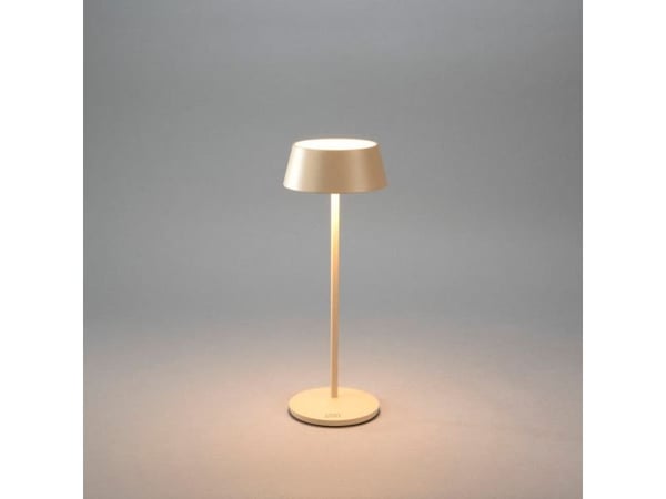 Konstsmide 7839-330 Menton Batteridrevet LED-bordlampe Sand