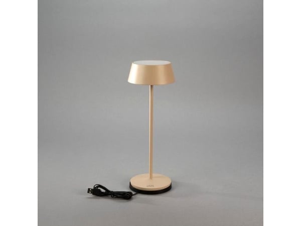 Konstsmide 7839-330 Menton Batteridrevet LED-bordlampe Sand