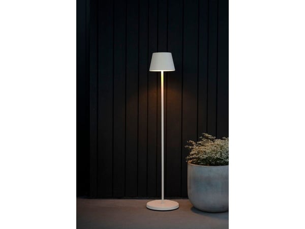 Konstsmide 7841-250, Utendørs gulvbelysning, Hvit, Aluminium, IP54, III, 1 pære(r)