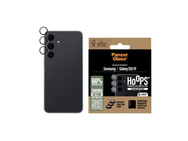 PanzerGlass Hoops - For mobiltelefon - for Samsung Galaxy S25 FE