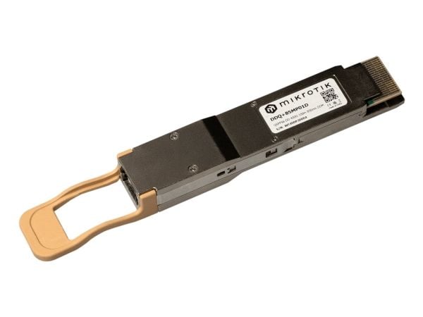 Mikrotik DDQ+85MP01D, Fiber optisk, 400000 Mbit/s, QSFP-DD, 100 m, 850 nm, 400 Gigabit Ethernet