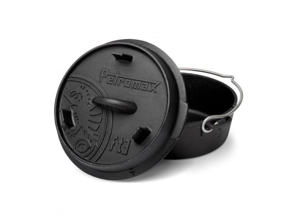 Petromax ft3-t, 1,6 l, Sort, Støpejern, 252 mm, 210 mm, 120 mm