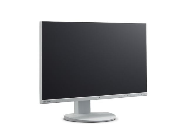 Sharp MultiSync EA272U - LED-skjerm - 27" - 3840 x 2160 4K @ 60 Hz - IPS - 400 cd/m² - 1000:1 - 5 ms - HDMI, DisplayPort, USB-C - høyttalere - hvit...