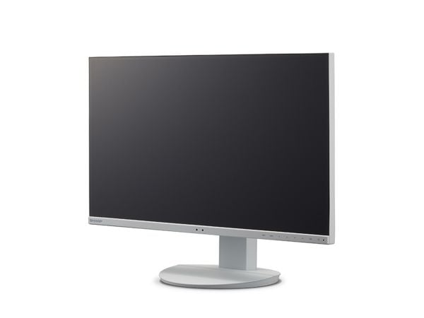 Sharp MultiSync EA272U - LED-skjerm - 27" - 3840 x 2160 4K @ 60 Hz - IPS - 400 cd/m² - 1000:1 - 5 ms - HDMI, DisplayPort, USB-C - høyttalere - hvit...