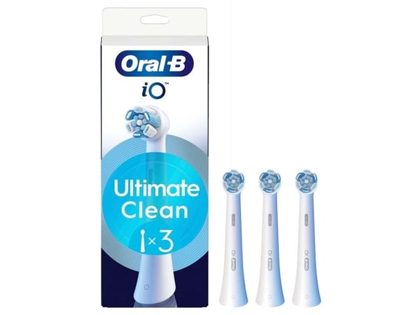 Borsthuvud iO Ultimate Clean White 3st