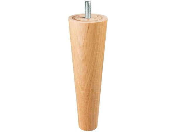 Møbelben Haushalt HAH87457, 15 cm, lys bøk Møbelben Haushalt HAH87457, 15 cm, lys bøk
