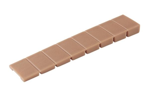 Dørstøtte i plast, beige, 8 stk