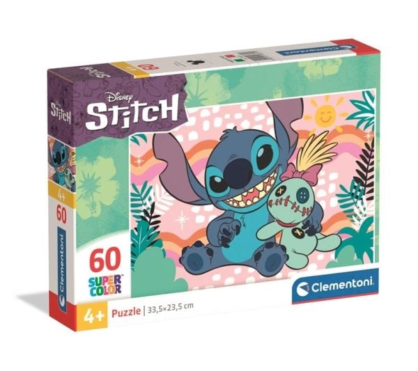 Clementoni Supercolor 26331, 60 stykker, Tegneserier, 4 år