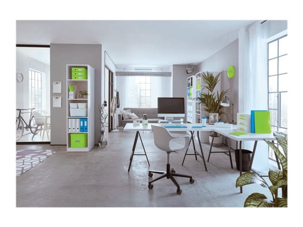 Leitz WOW - Notisbok - eskebundet - A4 (210 x 297 mm) - 80 ark / 160 sider - linjert - grønn