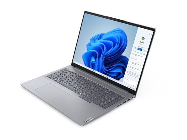 Lenovo ThinkBook 16 G7 ARP 21MW - 180-graders hengseldesign - AMD Ryzen 5 - 7535HS / inntil 4.55 GHz - Win 11 Pro - Radeon 660M - 16 GB RAM - 512 G...