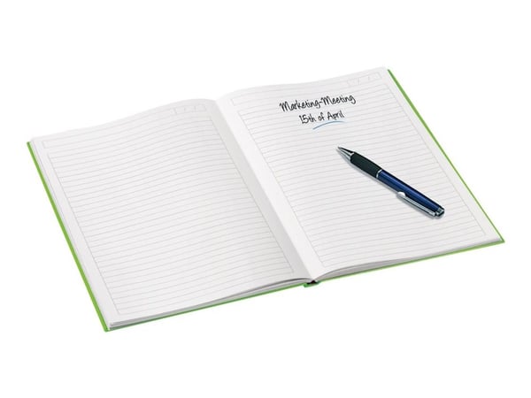 Leitz WOW, Kuvio, Vihreä, A4, 80 arkkia, 90 g/m², Viivapaperi